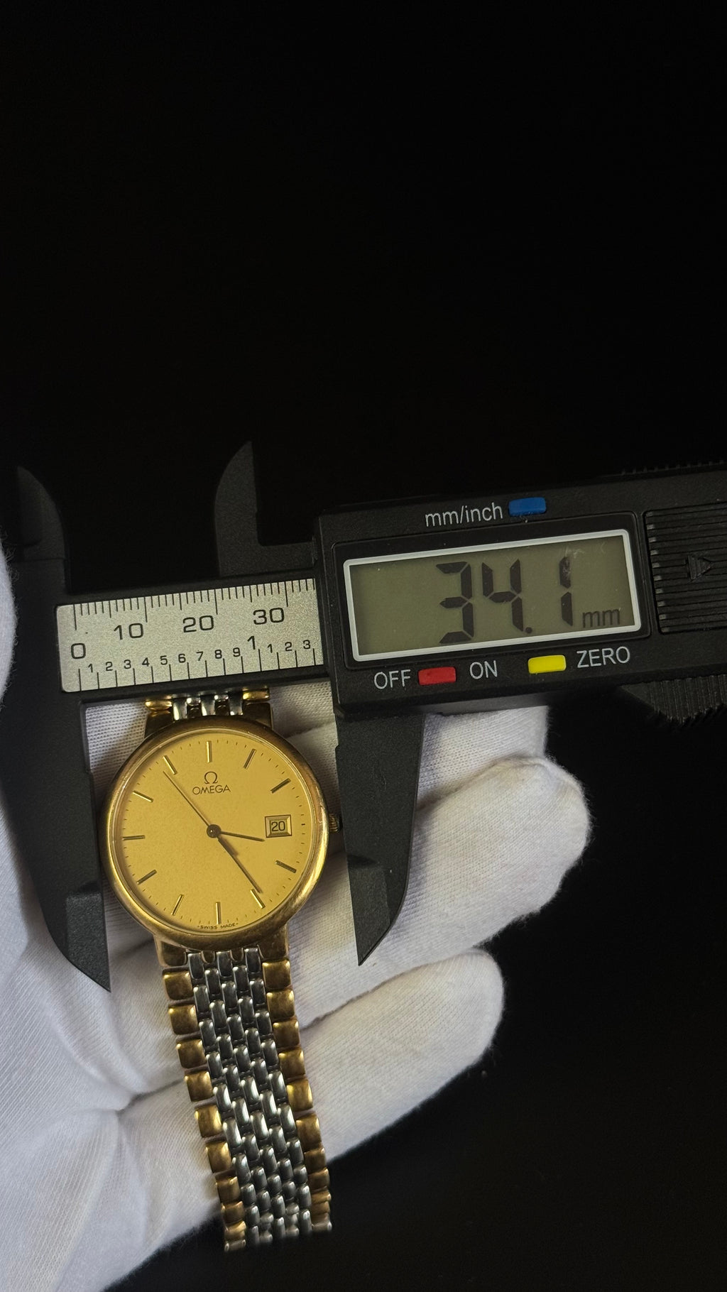 Omega De Ville Vintage – Two Tone Gold & Silver