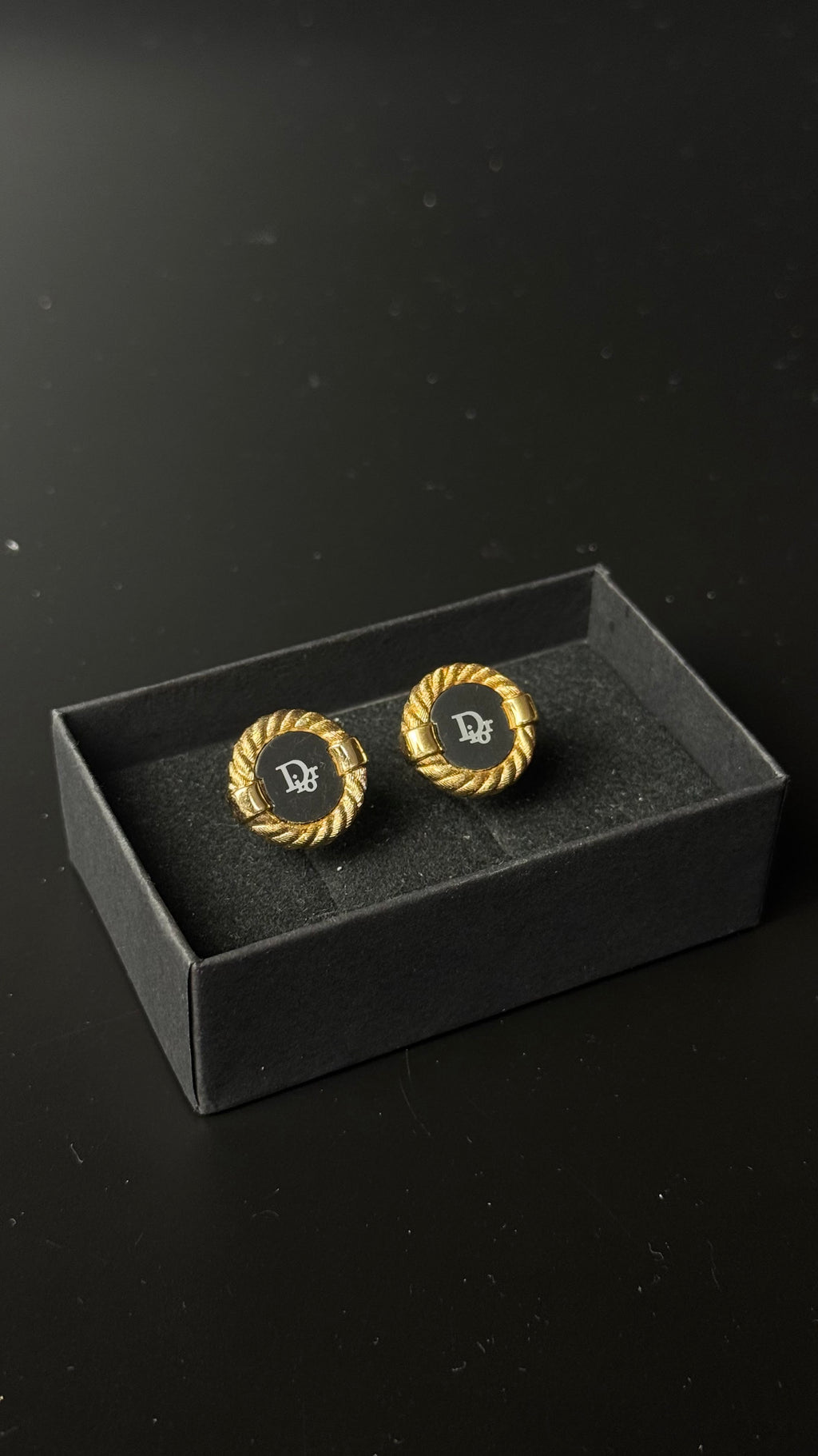 Dior – spinki do mankietów