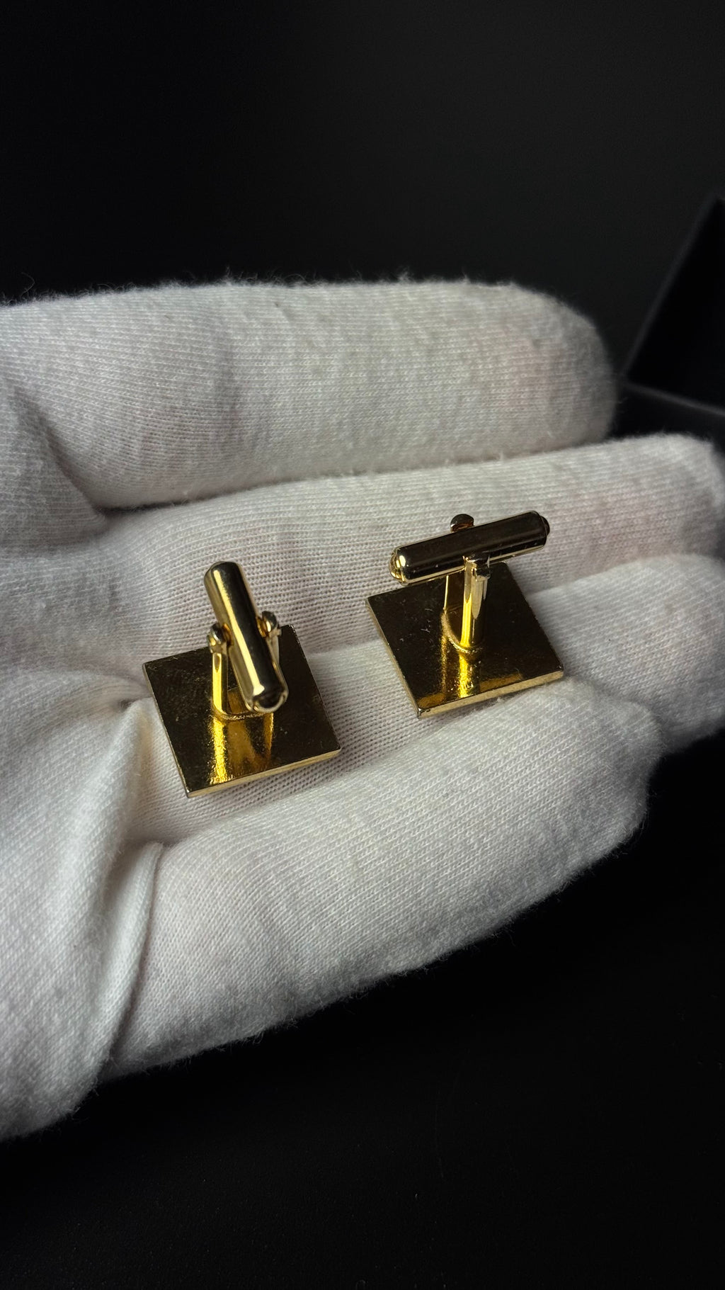 Yves Saint Laurent – spinki do mankietów + spinka do krawata