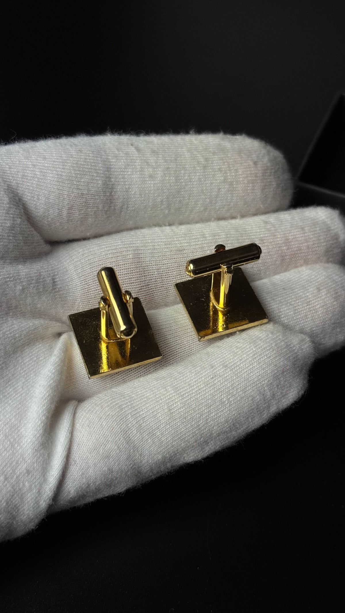 Yves Saint Laurent – spinki do mankietów + spinka do krawata