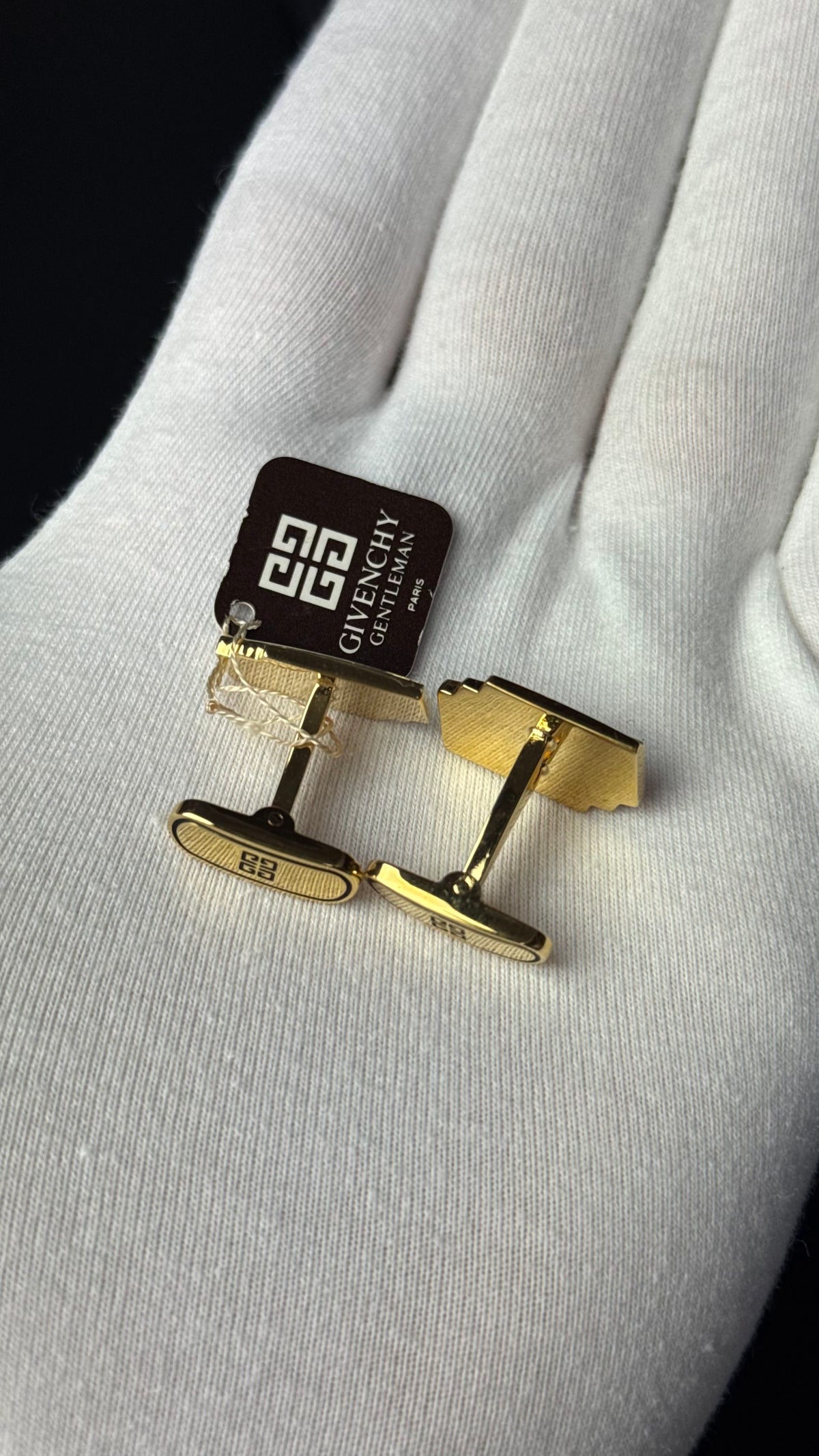 Givenchy – spinki do mankietów + spinka do krawata
