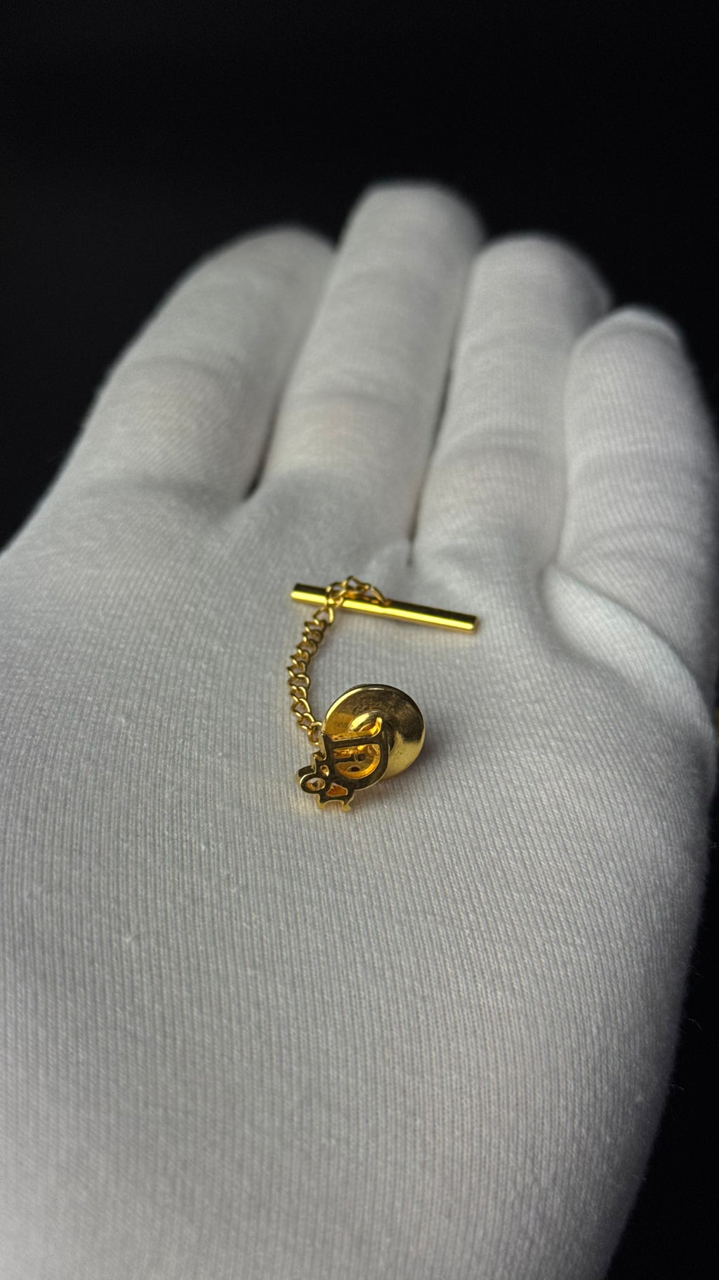 Dior – spinki do mankietów + spinka do krawata + spinka do marynarki