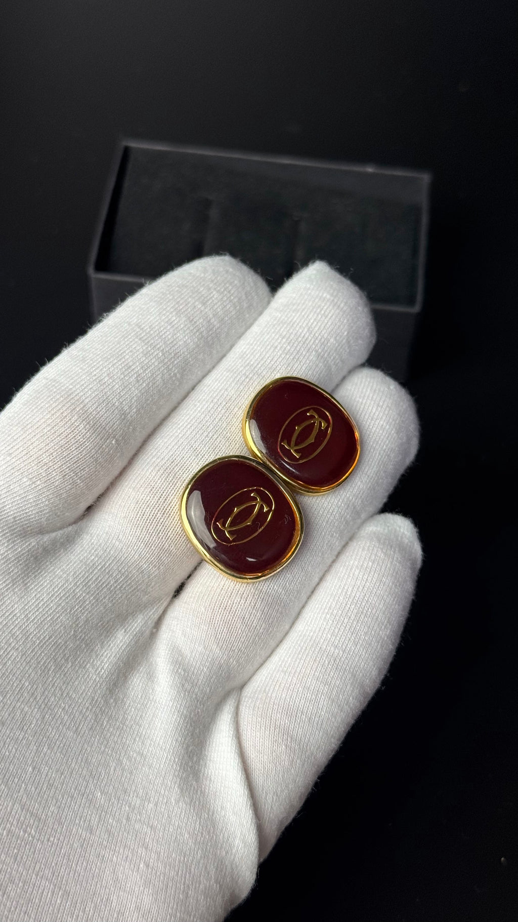 Cartier – spinki do mankietów + spinka do krawata + spinka do marynarki