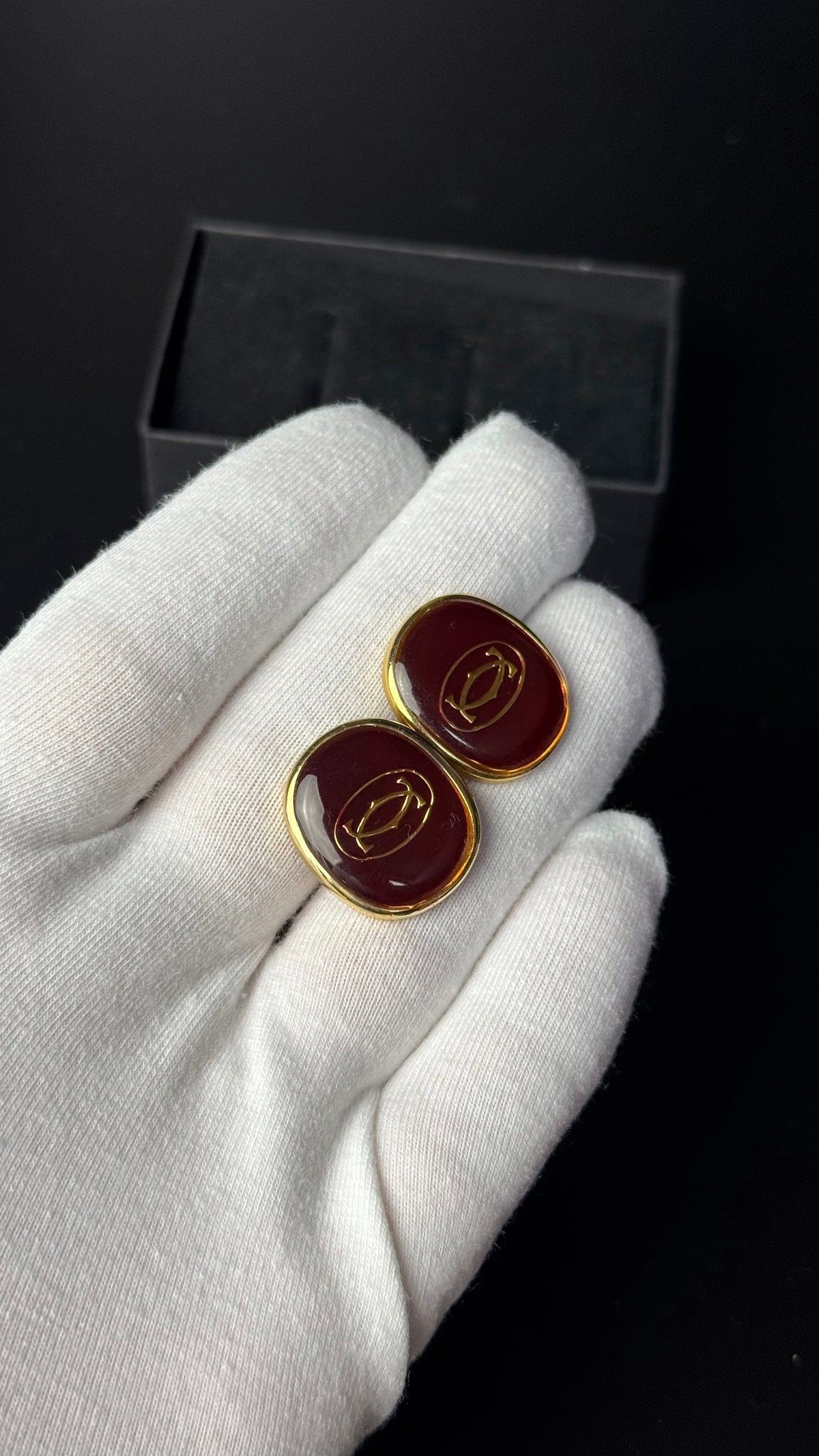 Cartier – spinki do mankietów + spinka do krawata + spinka do marynarki