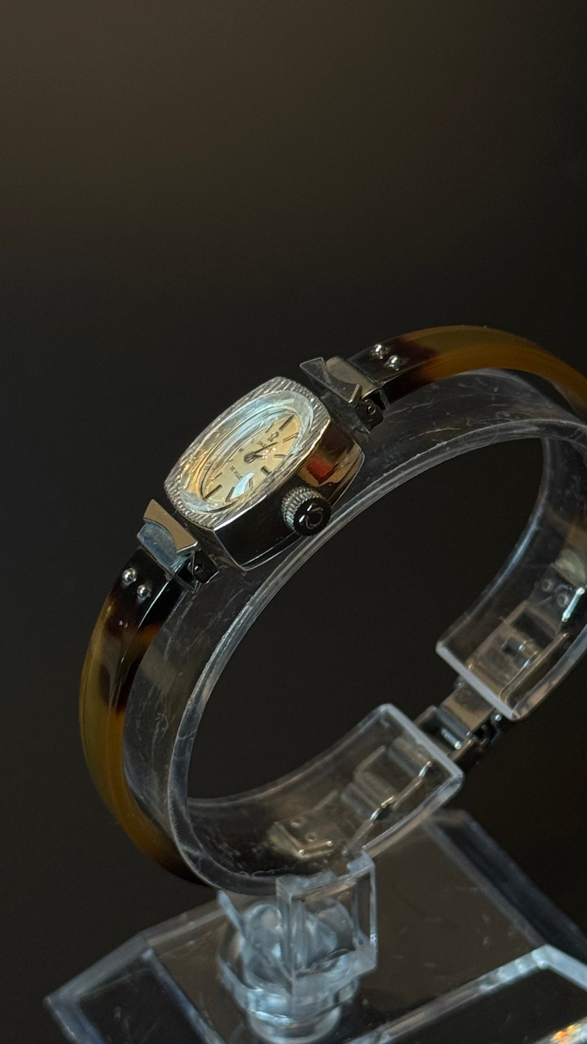 Omega De Ville Vintage – Tortoiseshell Bangle Watch