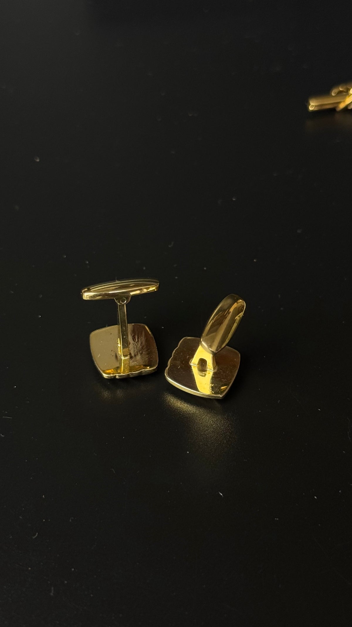 Yves Saint Laurent – spinki do mankietów + spinka do krawata