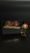 Cartier – spinki do mankietów + spinka do krawata + spinka do marynarki