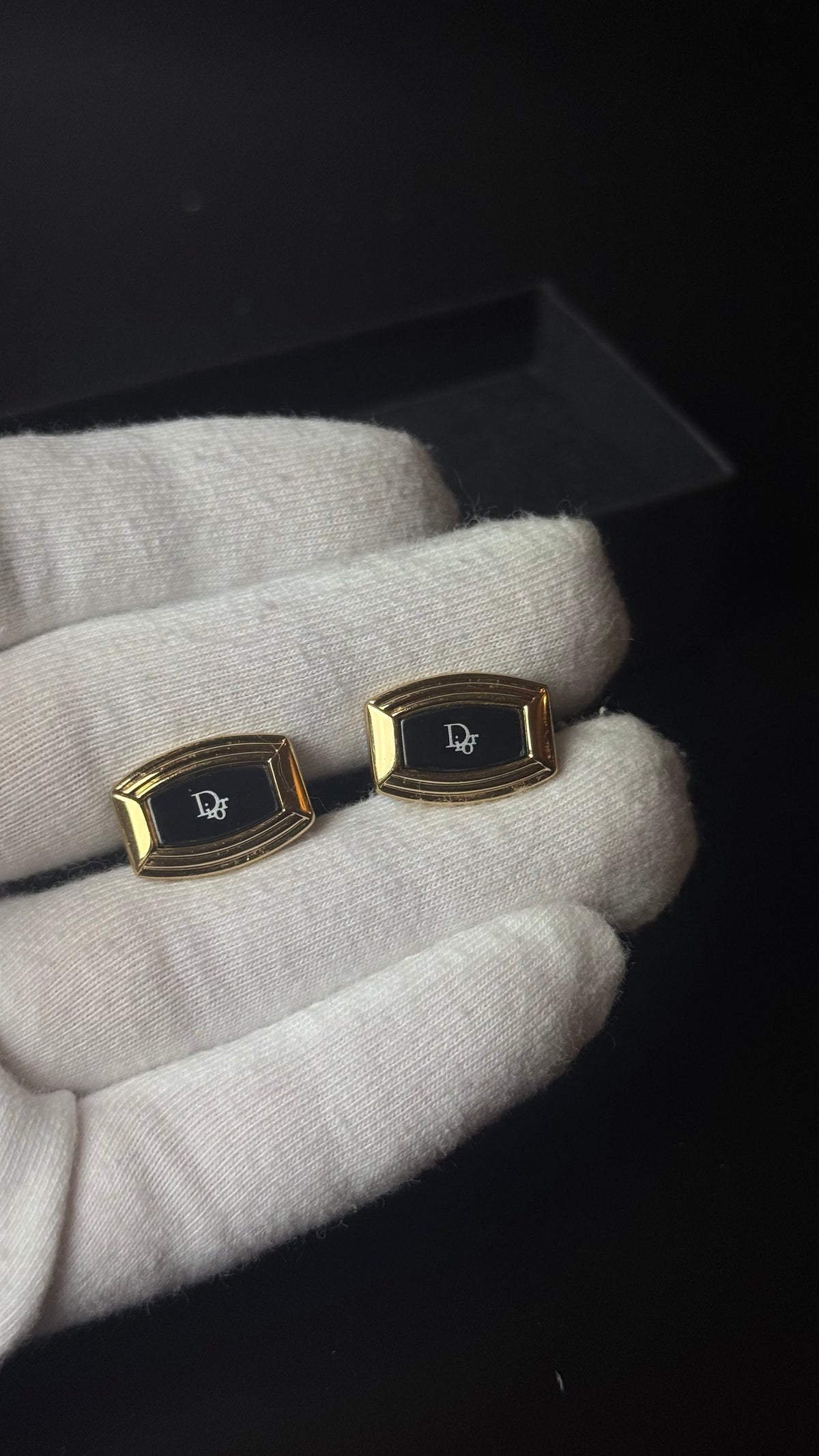 Dior – spinki do mankietów