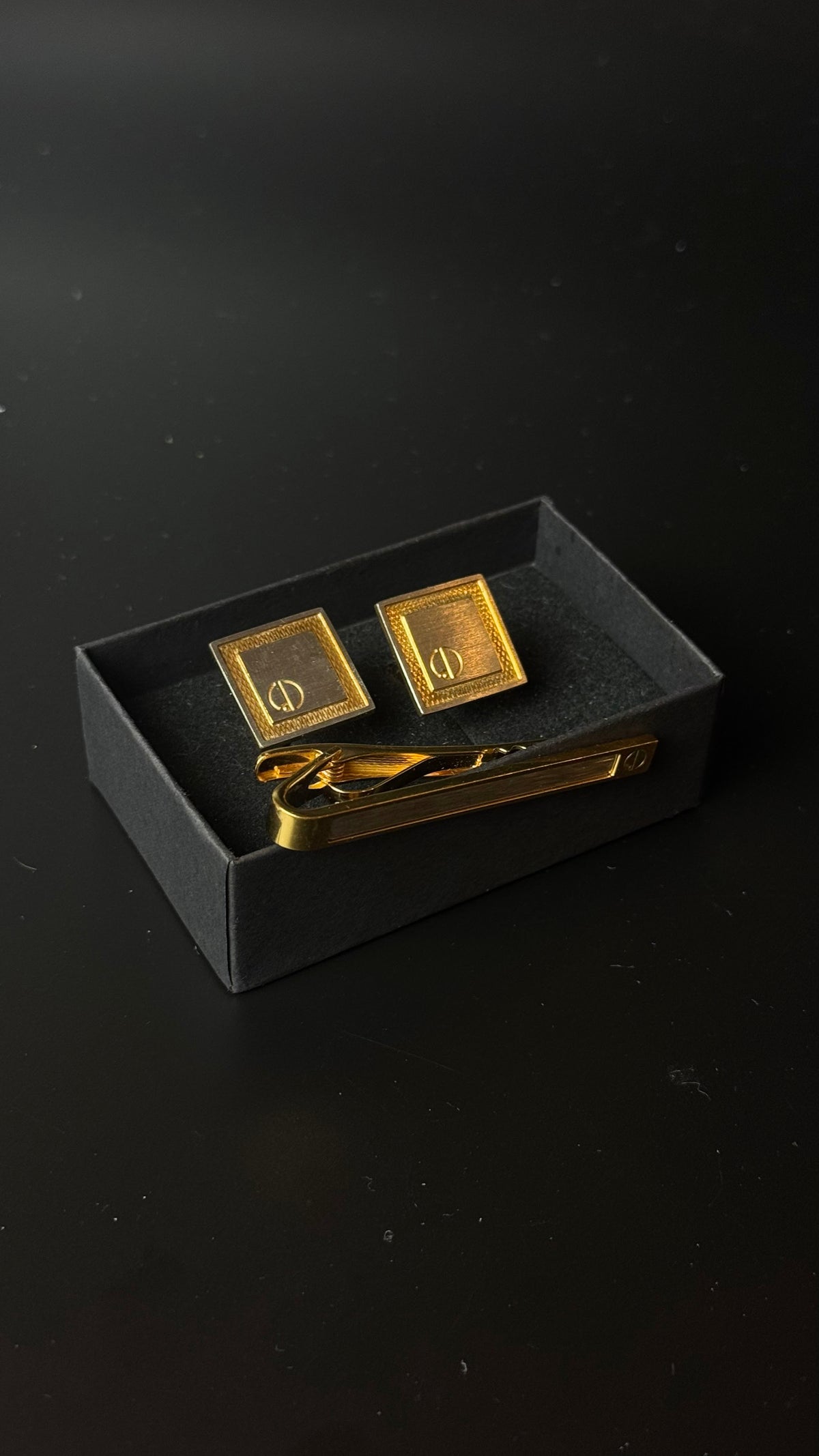 Dunhill – spinki do mankietów + spinka do krawata