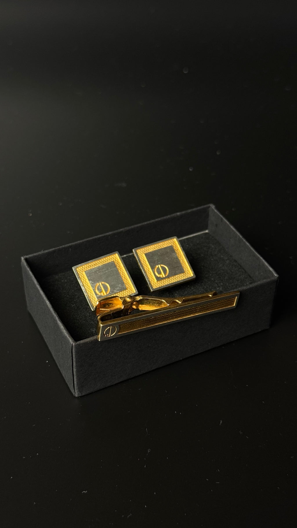 Dunhill – spinki do mankietów + spinka do krawata