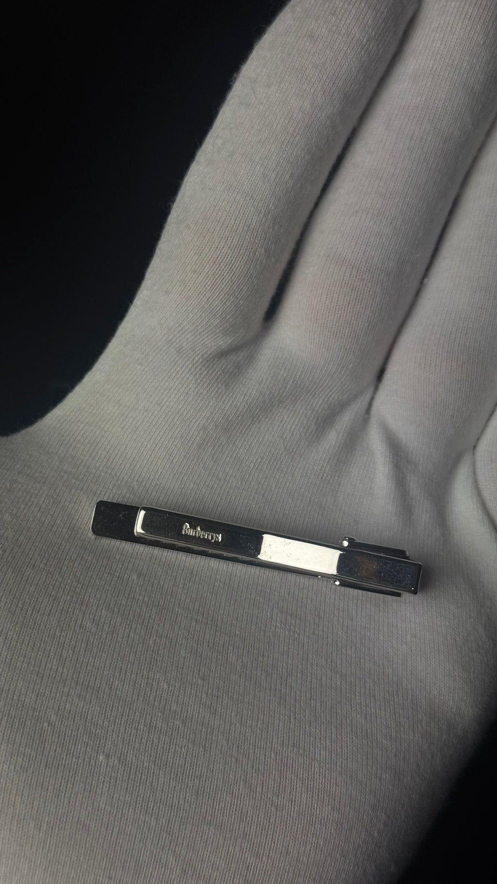 Burberry – spinki do mankietów + spinka do krawata