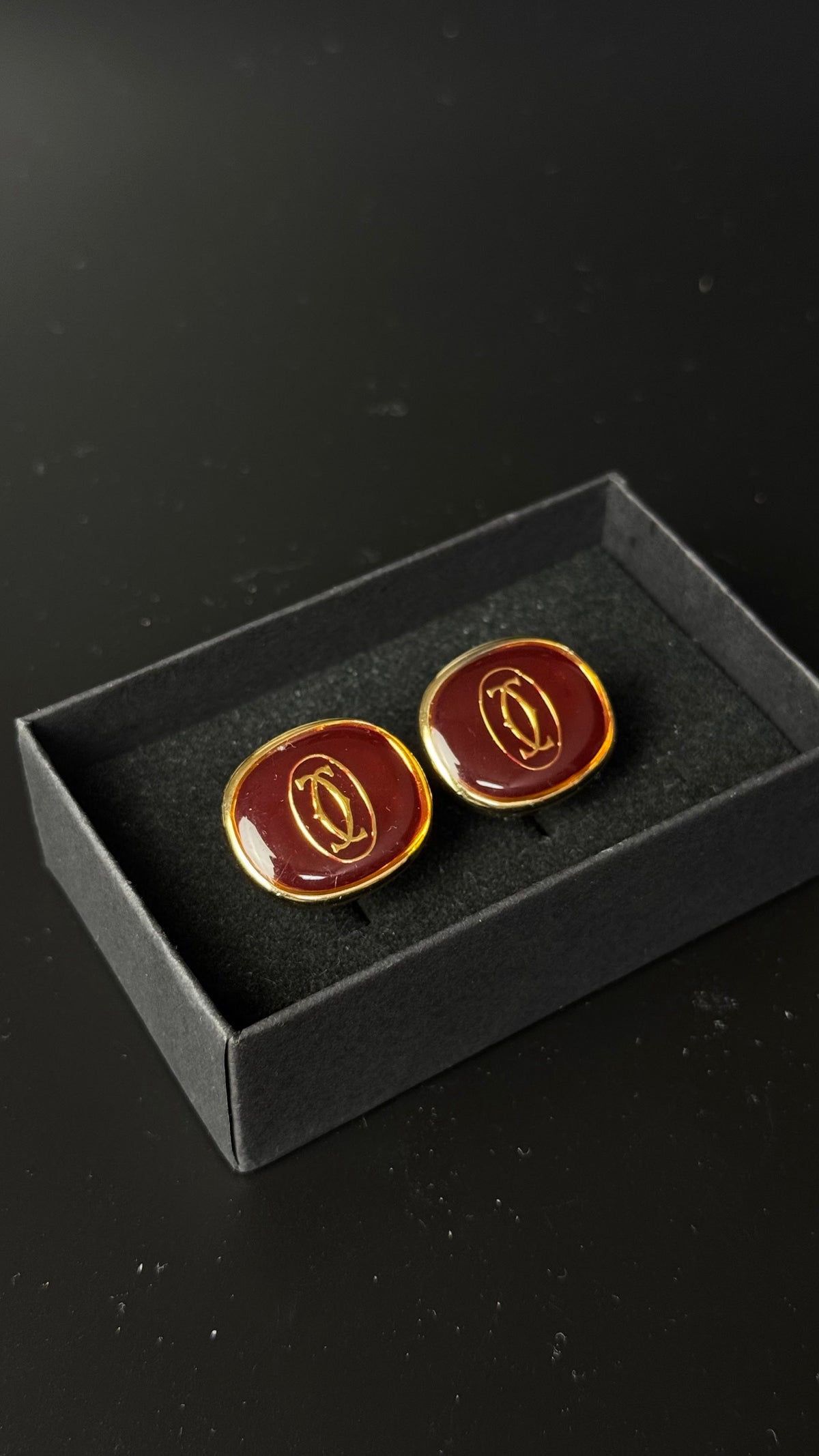 Cartier – spinki do mankietów + spinka do krawata + spinka do marynarki