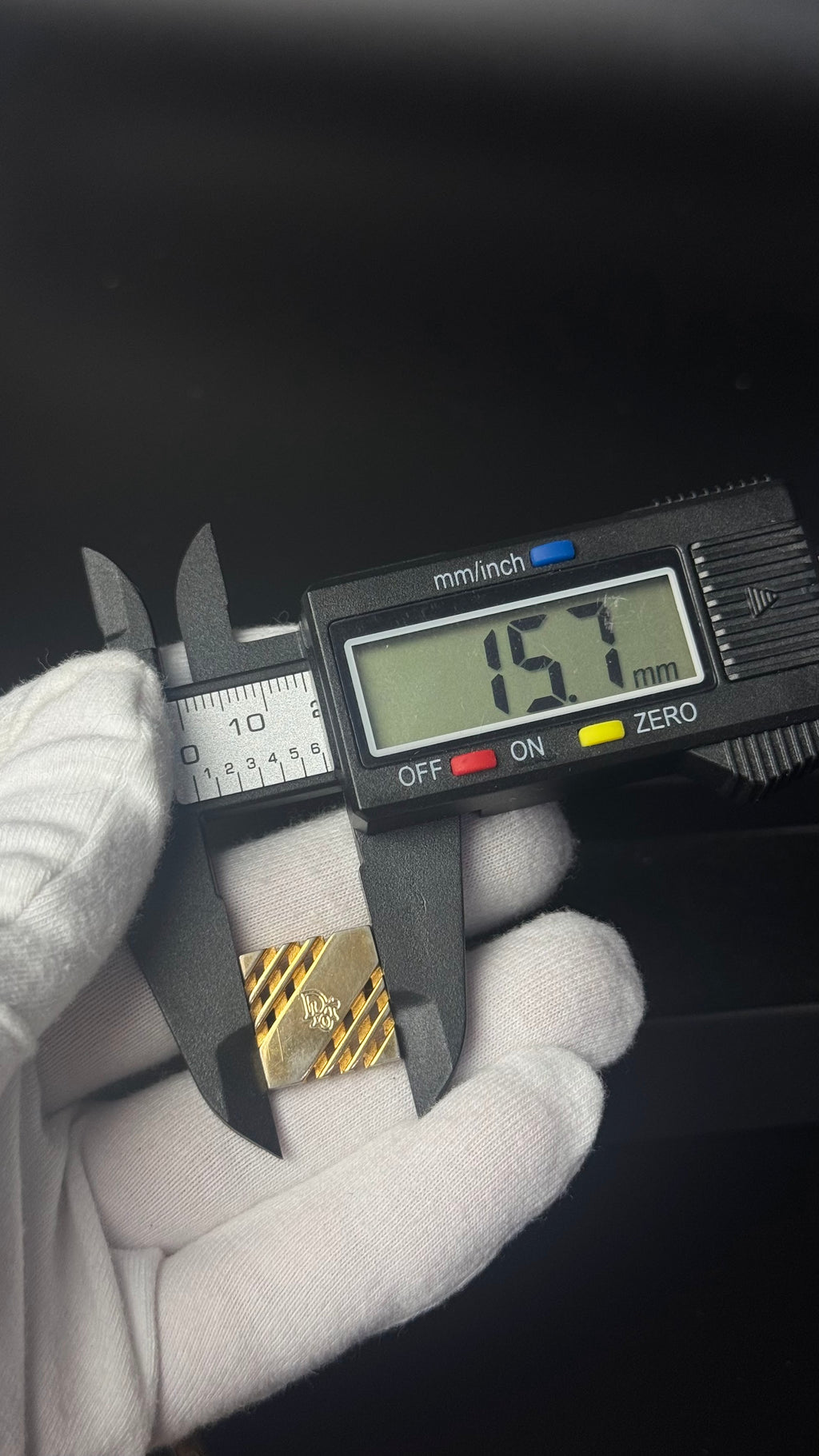 Dior – spinki do mankietów