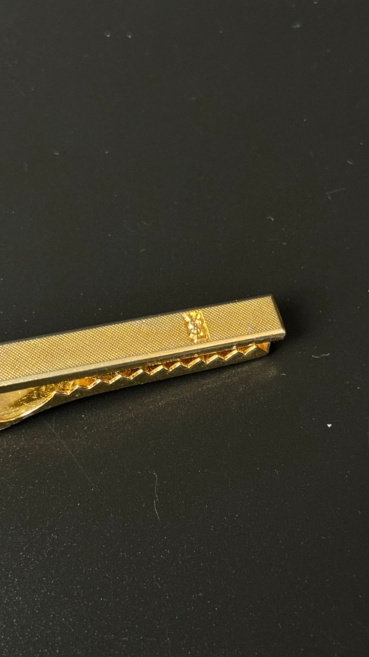 Yves Saint Laurent – spinki do mankietów + spinka do krawata