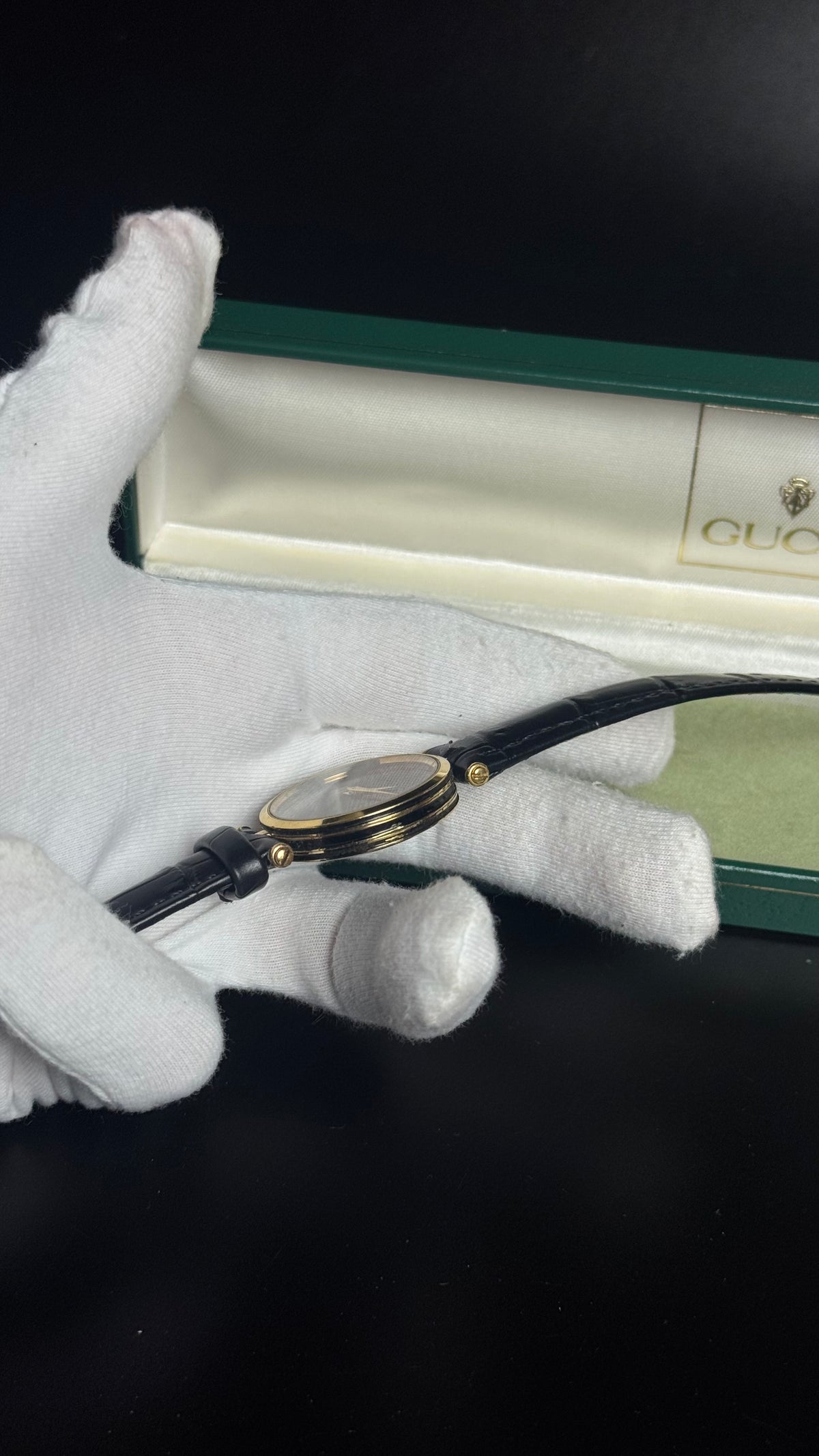 Gucci Vintage Swiss Made Sherry Line
