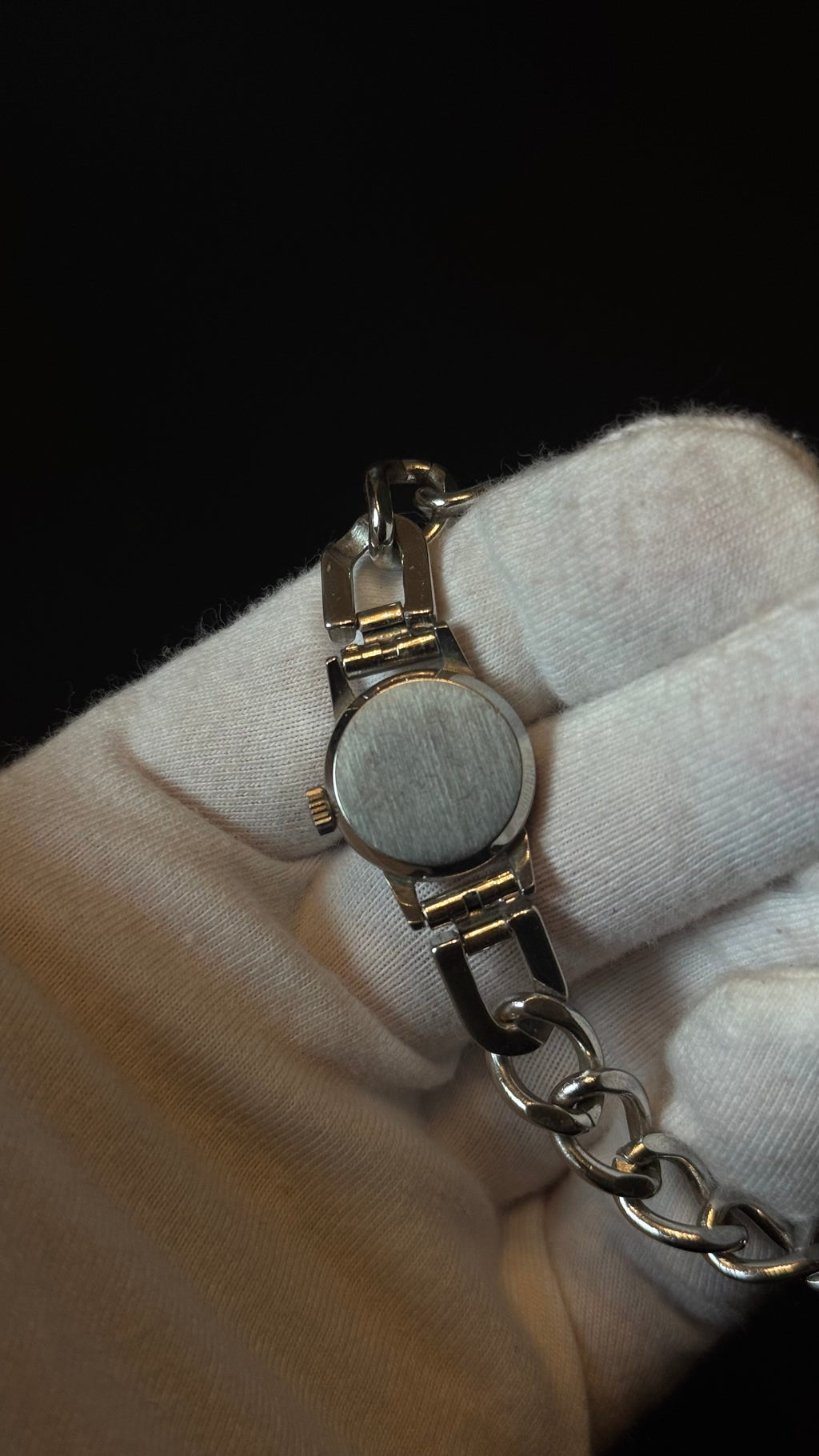 Omega De Ville Vintage – Silver Chain Bracelet Watch