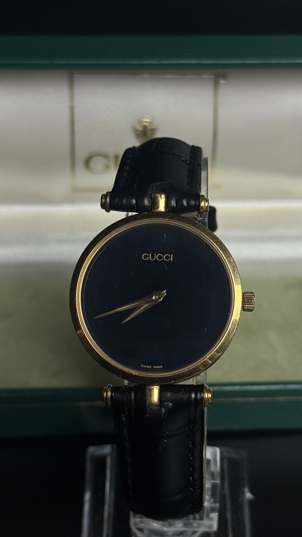 Gucci Vintage Swiss Made Sherry Line