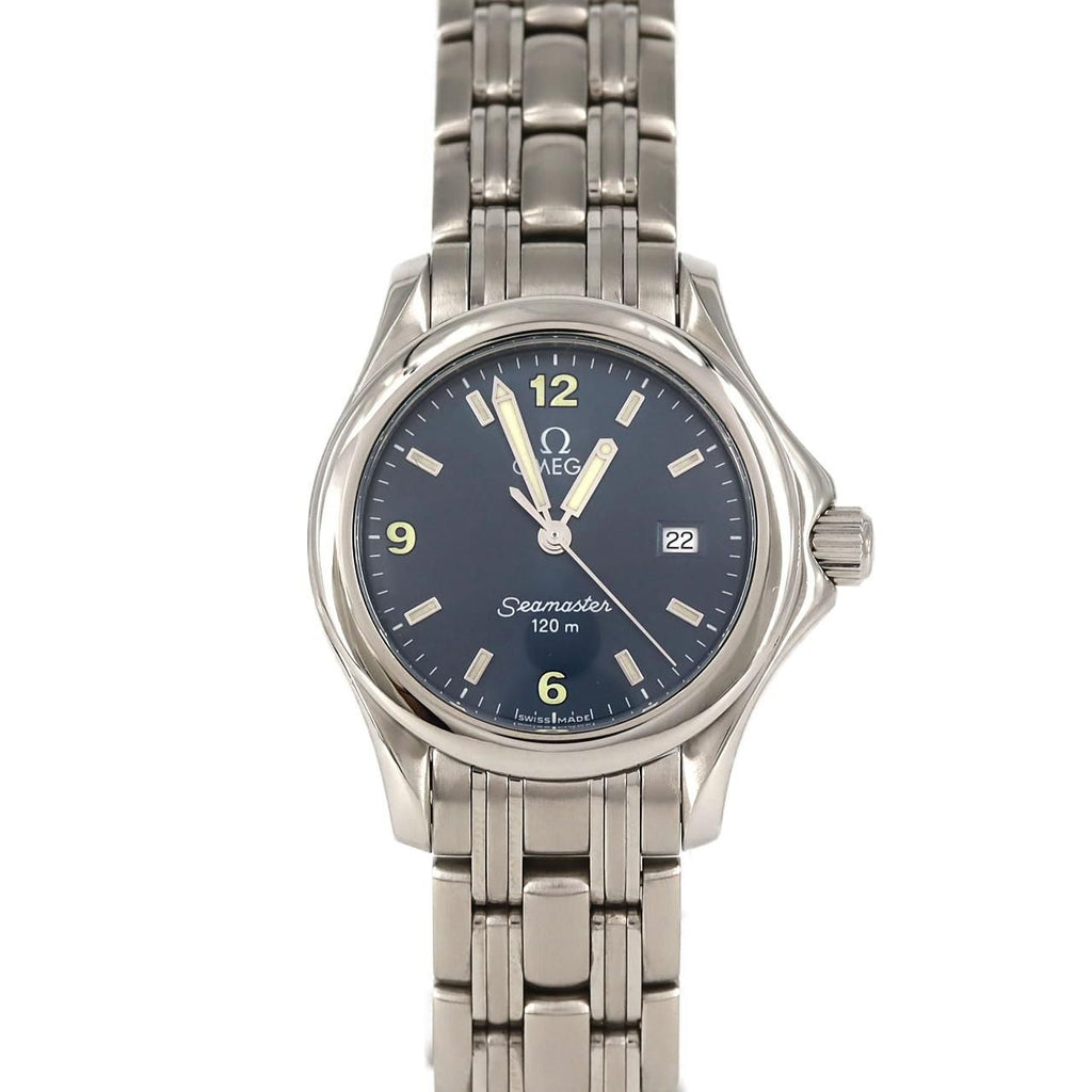 Omega Seamaster 120 2571.83 – niebieska tarcza, stalowa bransoleta
