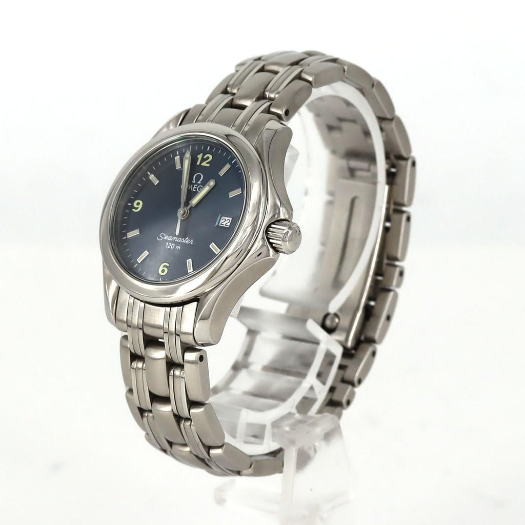 Omega Seamaster 120 2571.83 – niebieska tarcza, stalowa bransoleta
