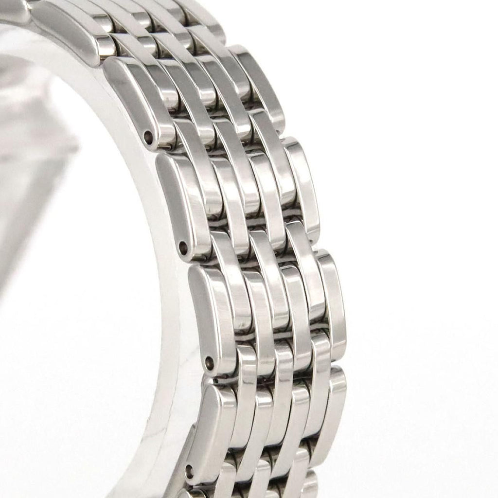 Omega De Ville Prestige 424.10.24.60.55.001 – masa perłowa z 8 diamentami, stalowa bransoleta