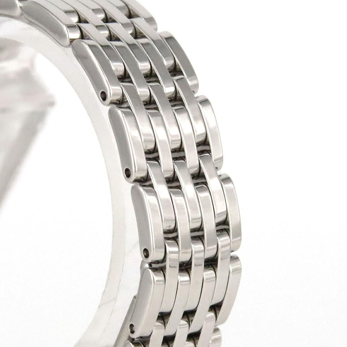 Omega De Ville Prestige 424.10.24.60.55.001 – masa perłowa z 8 diamentami, stalowa bransoleta