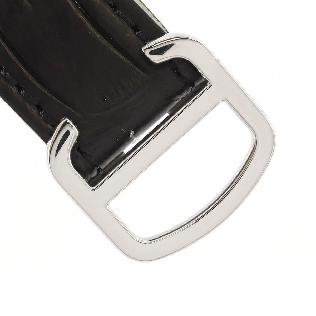 Cartier Tank Solo SM WSTA0030 – srebrna tarcza z rzymskimi cyframi, czarny pasek