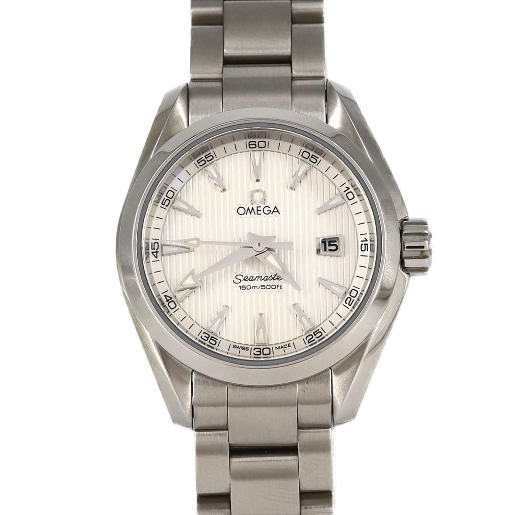 Omega Seamaster Aqua Terra 231.10.30.61.02.001 – srebrna tarcza, stalowa bransoleta, 30 mm