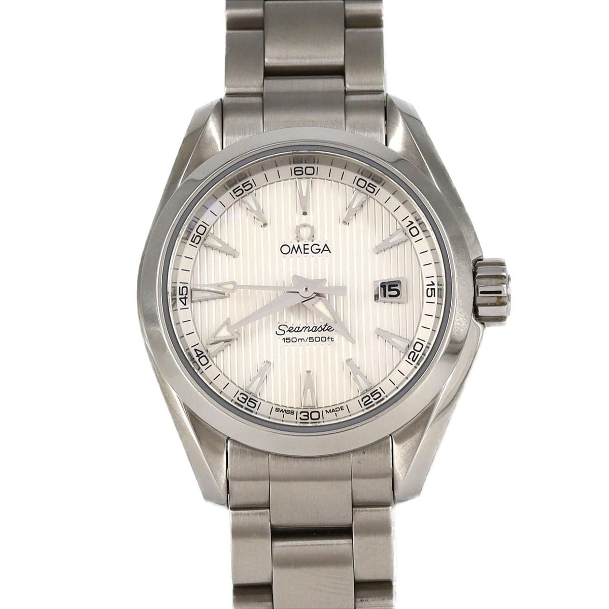Omega Seamaster Aqua Terra 231.10.30.61.02.001 – srebrna tarcza, stalowa bransoleta, 30 mm