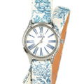 Omega De Ville Mini Trésor 428.17.26.60.04.001 – biała tarcza, diamenty, komplet z dodatkowym paskiem