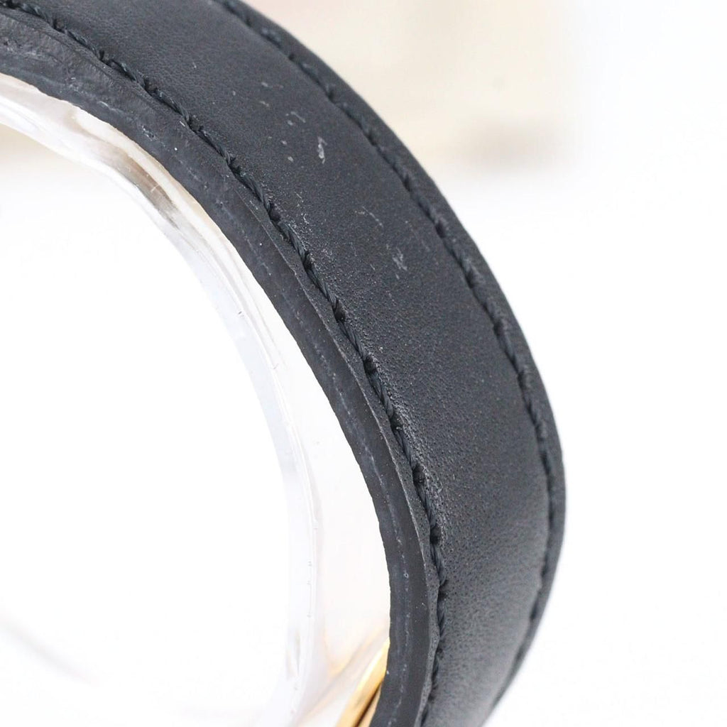 Cartier Must Colisée SM W1006654 – złocona koperta, czarny pasek