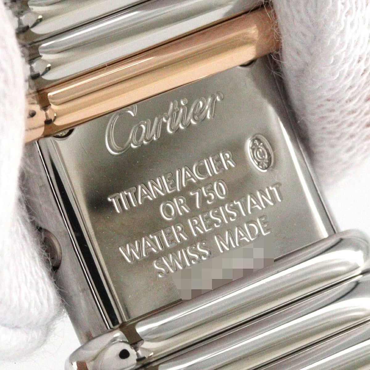Cartier Déclaration WT000830 – tytan i różowe złoto, diamenty