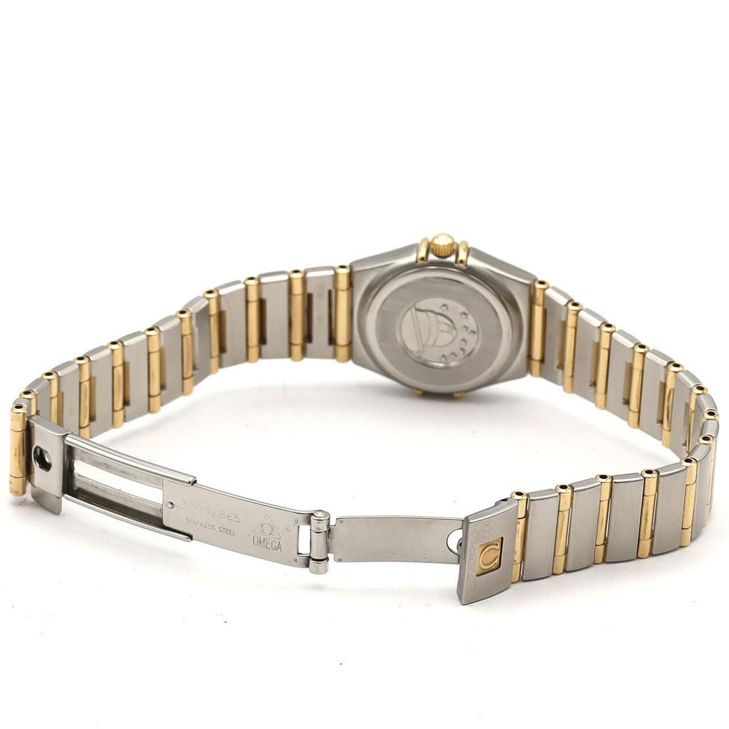 Omega Constellation Mini 1262.10 – stal i złoto, złota tarcza