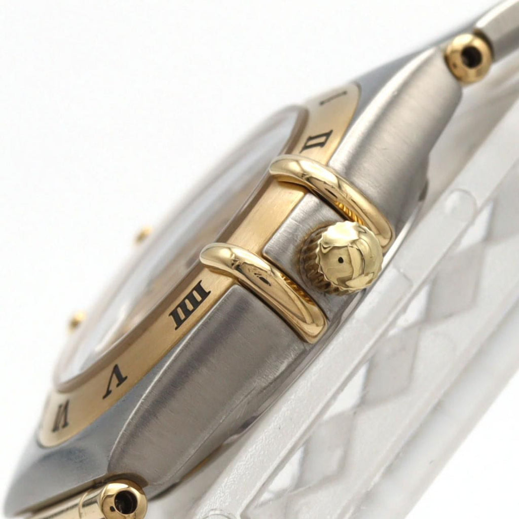 Omega Constellation Mini 1262.10 – stal i złoto, złota tarcza