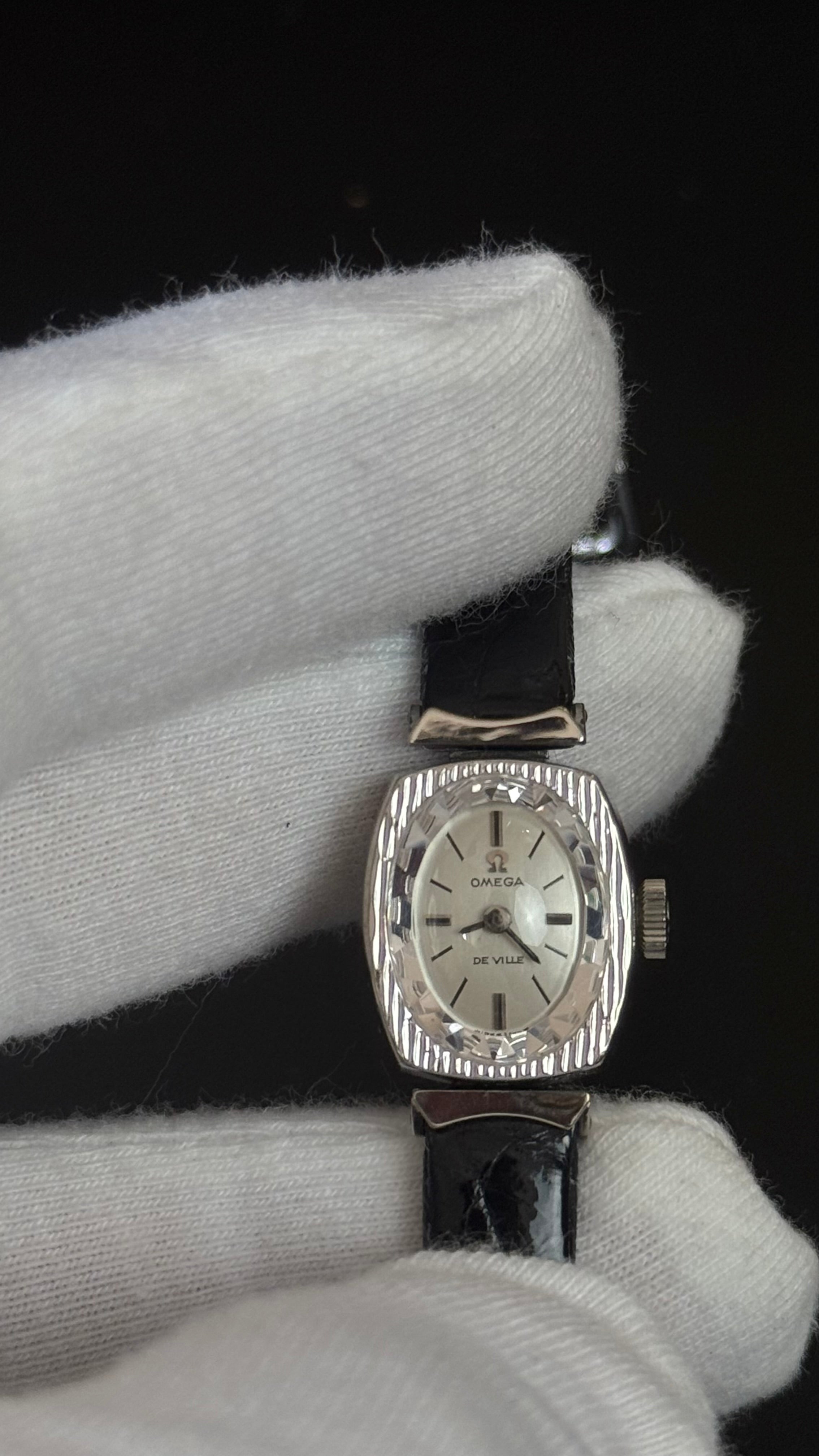 Vintage Omega De Ville – damski zegarek mechaniczny