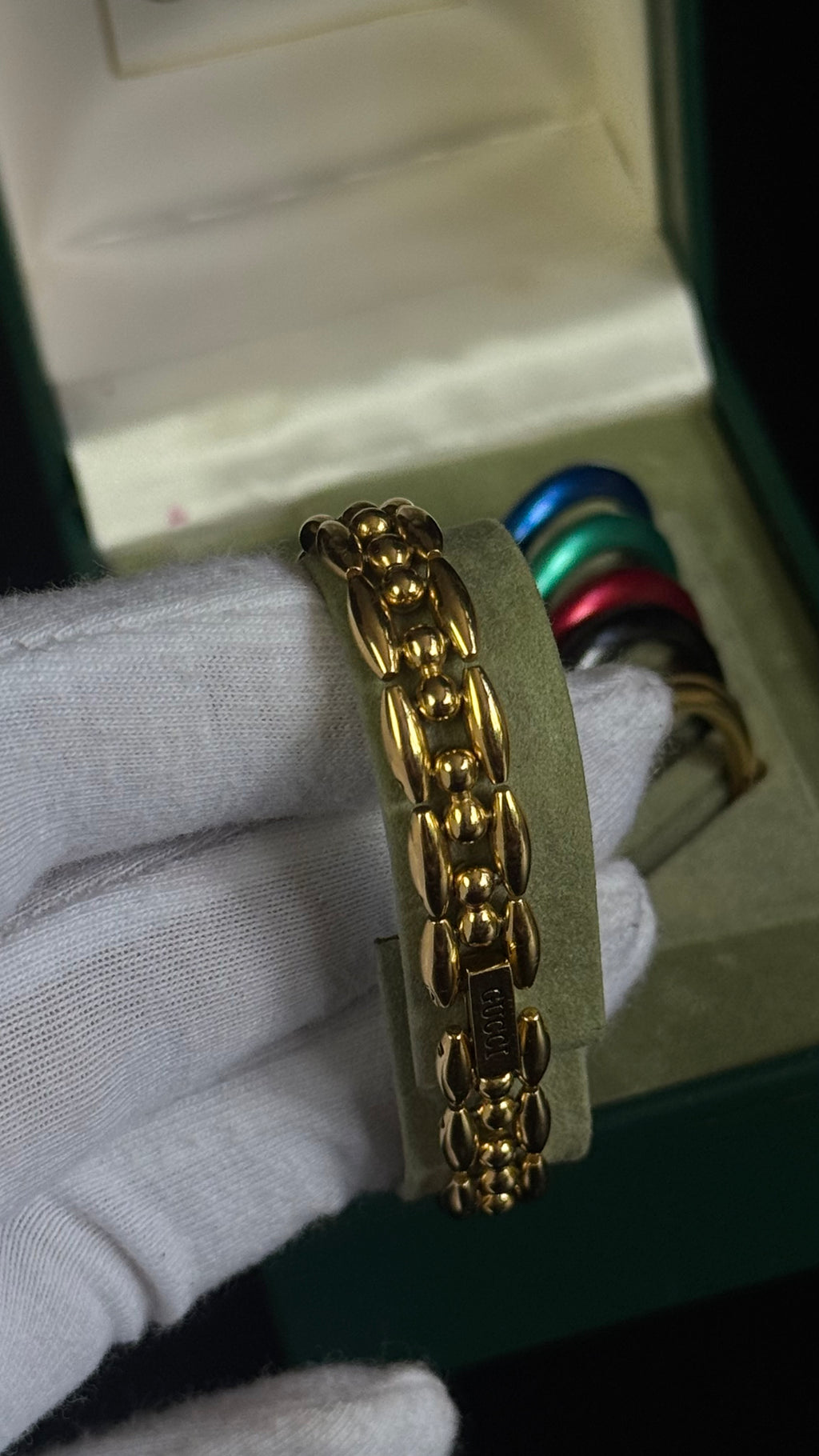 Gucci Vintage 11/12 Bezel Zegarek z wymiennymi bezelami