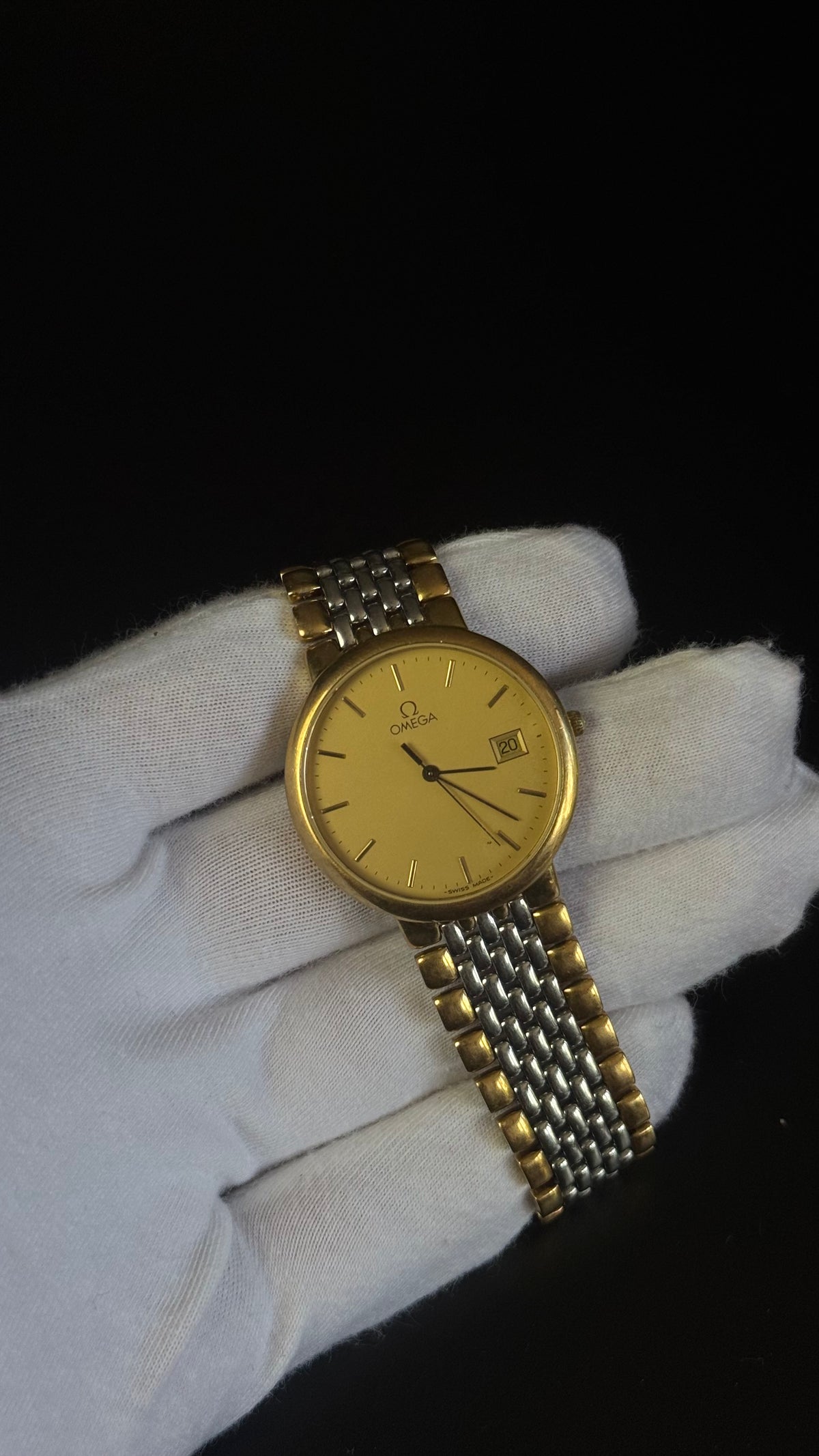 Omega De Ville Vintage – Two Tone Gold & Silver