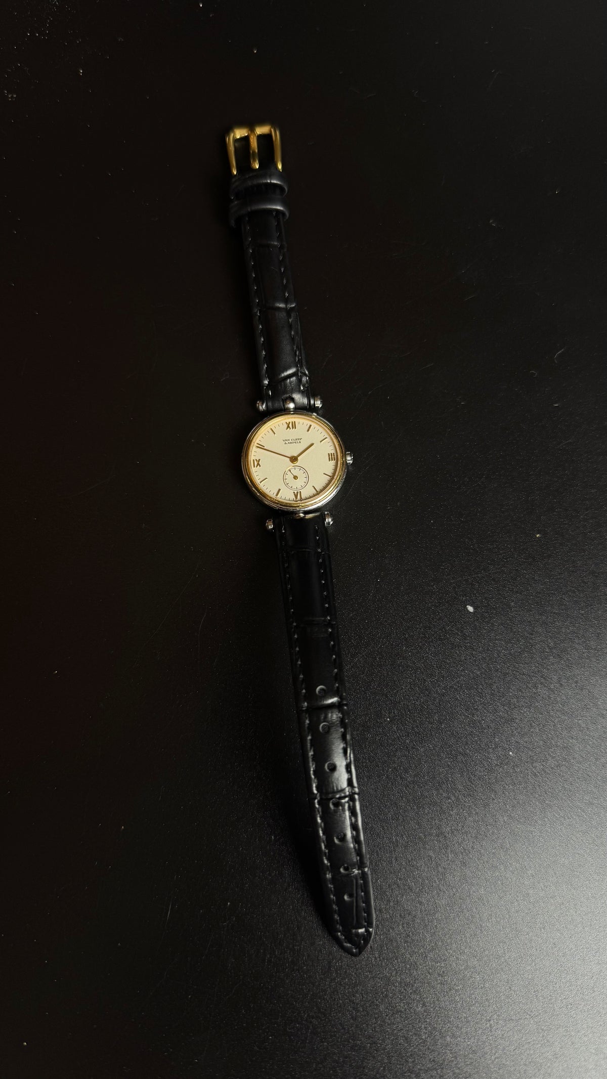 Van Cleef & Arpels La Collection – vintage zegarek z małą sekundą