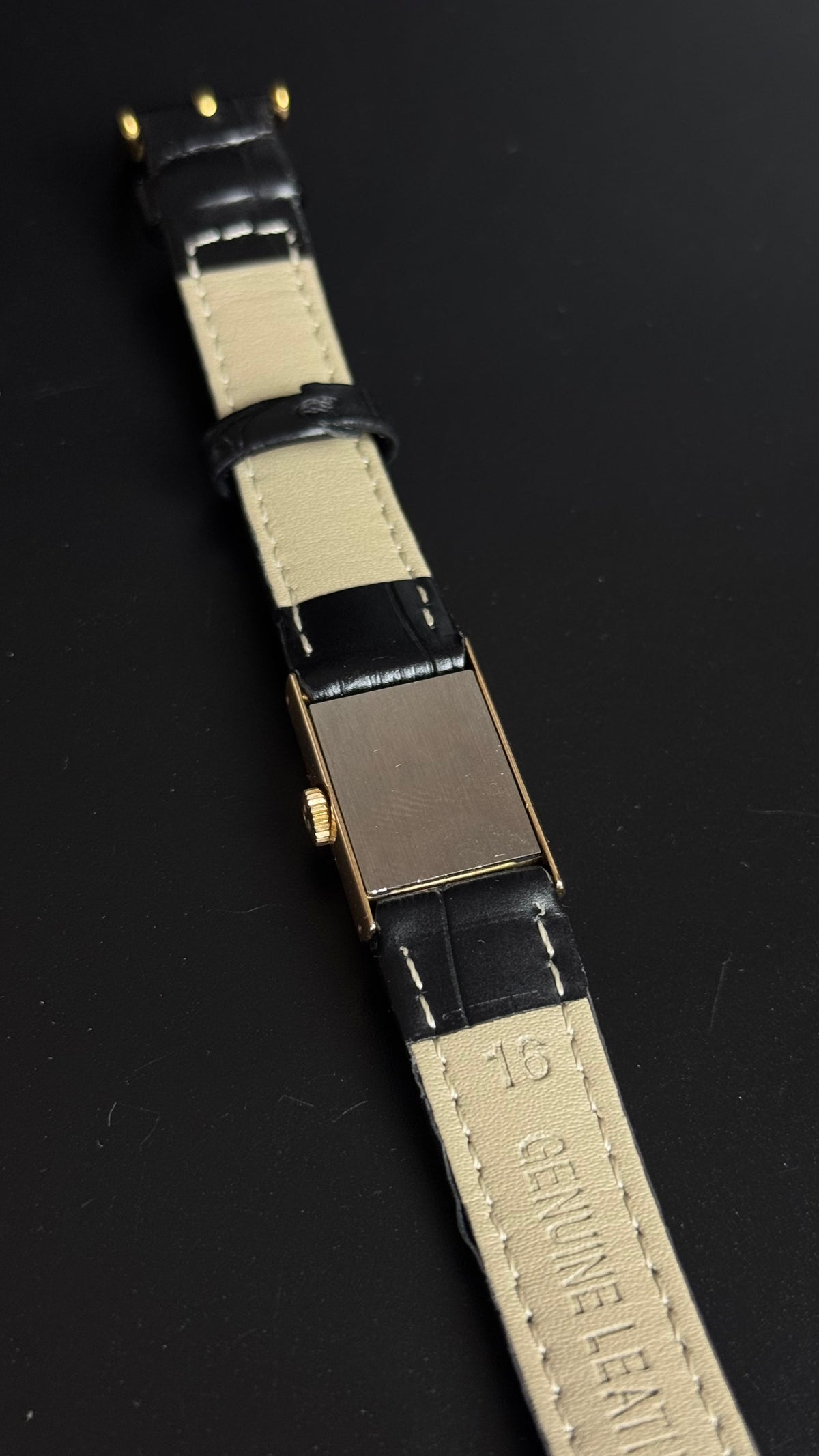 Omega De Ville Vintage prostokątny zegarek mechaniczny