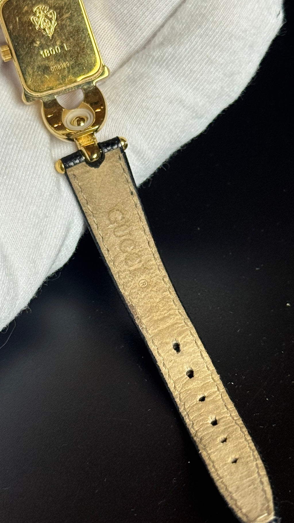 Gucci 1800L Vintage Zegarek Damski Gold Tone