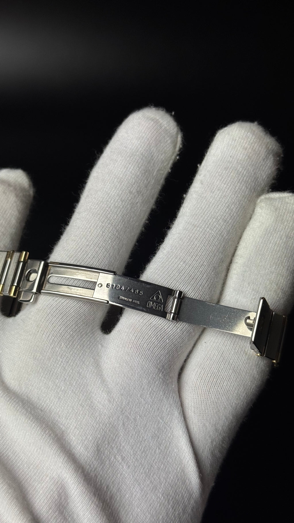 Omega Constellation – złota tarcza, srebrno-złota bransoleta