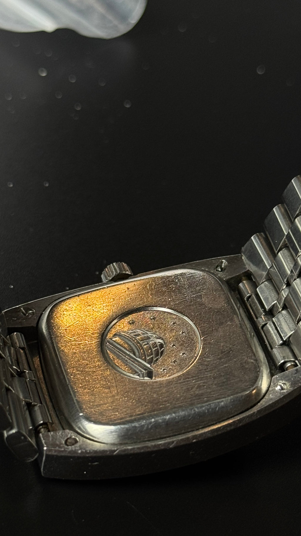 Omega Constellation Automatic Chronometer - zegarek vintage ze srebrną tarczą