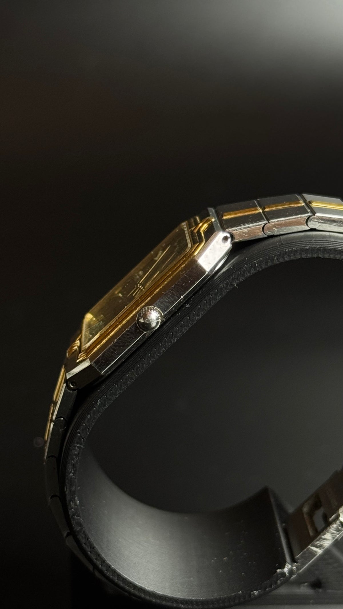 Longines Quartz – damski zegarek vintage two-tone