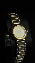 Yves Saint Laurent YSL – damski zegarek vintage two-tone