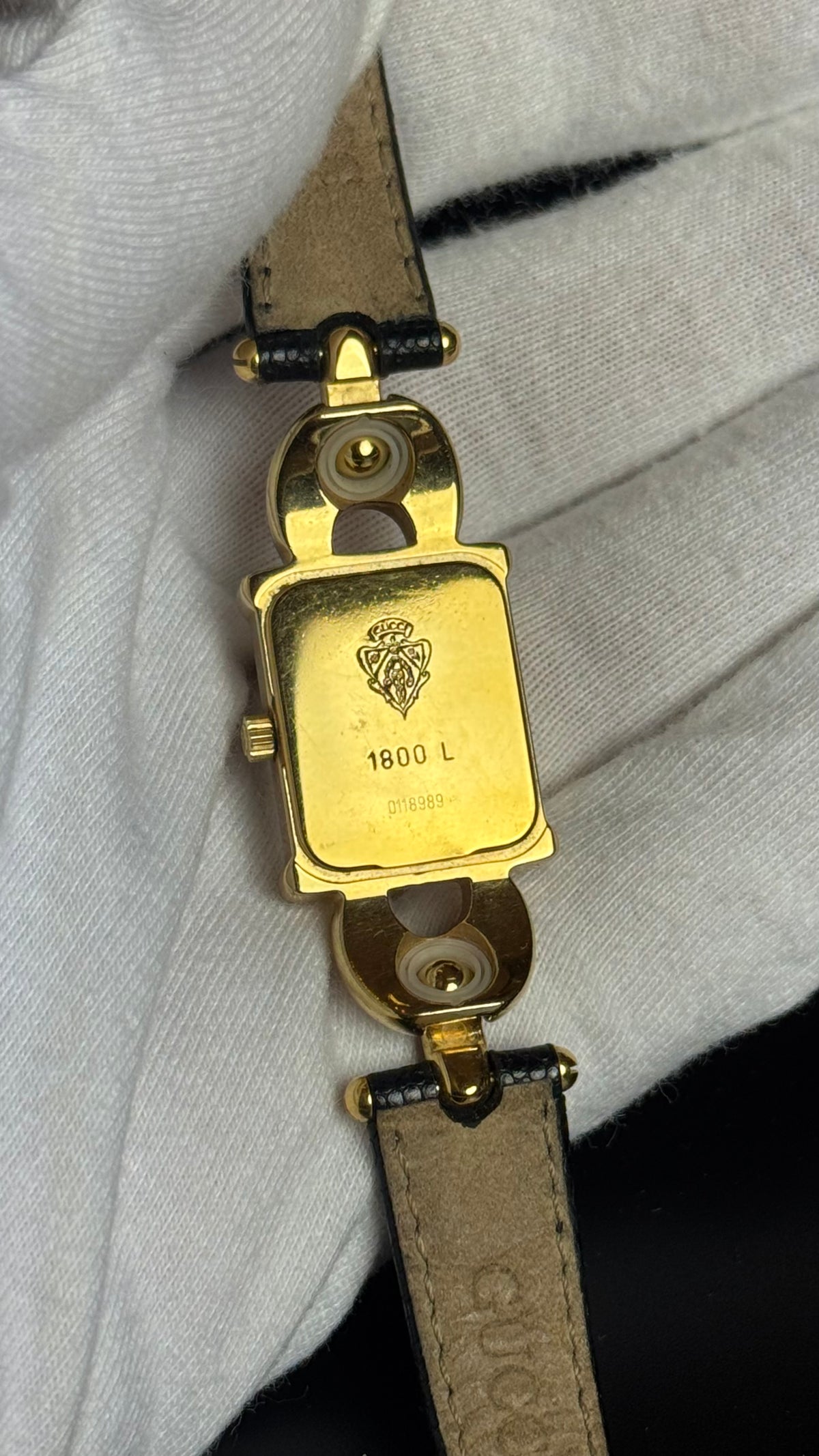 Gucci 1800L Vintage Zegarek Damski Gold Tone