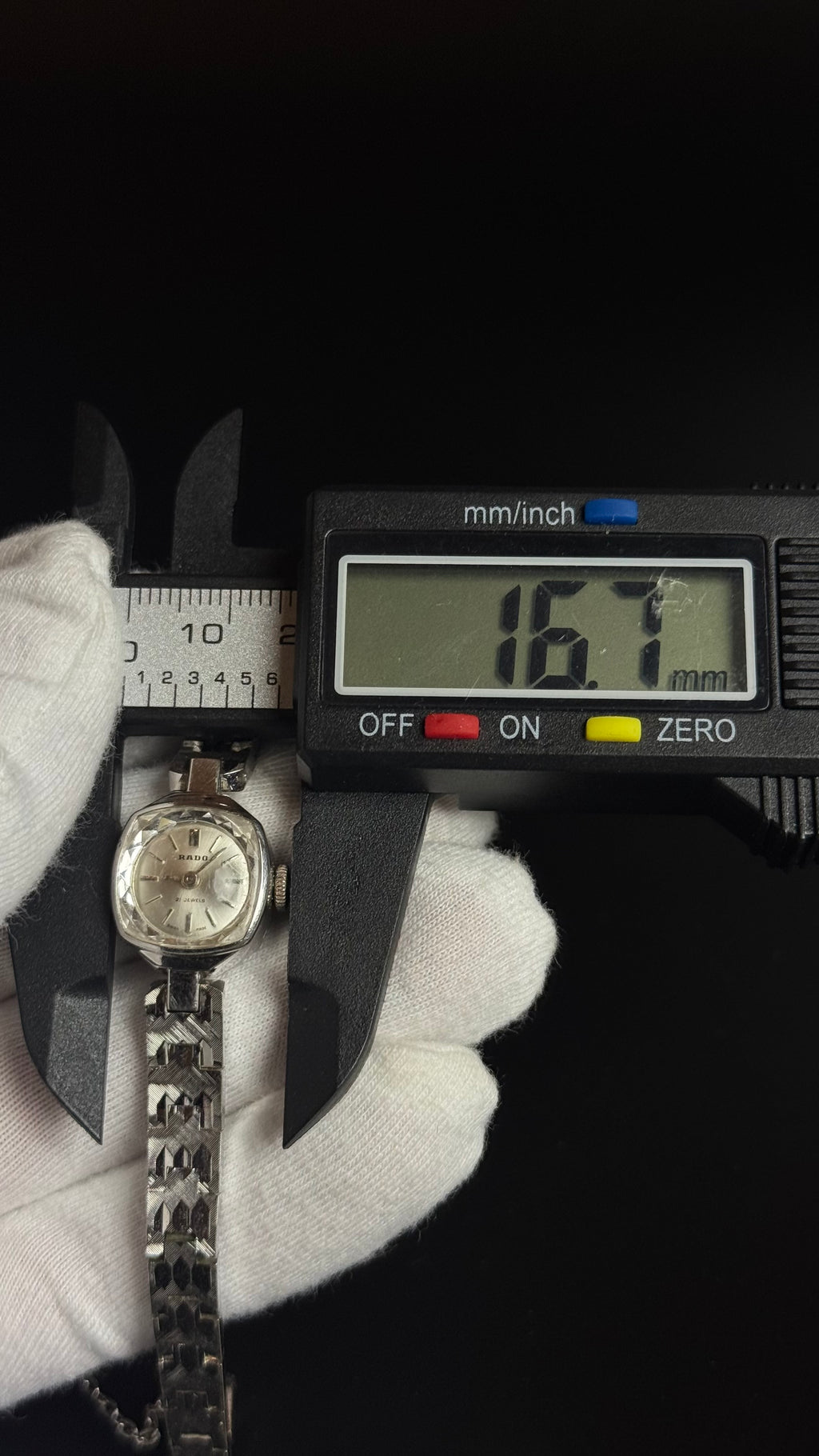Rado – damski zegarek vintage 21 jewels