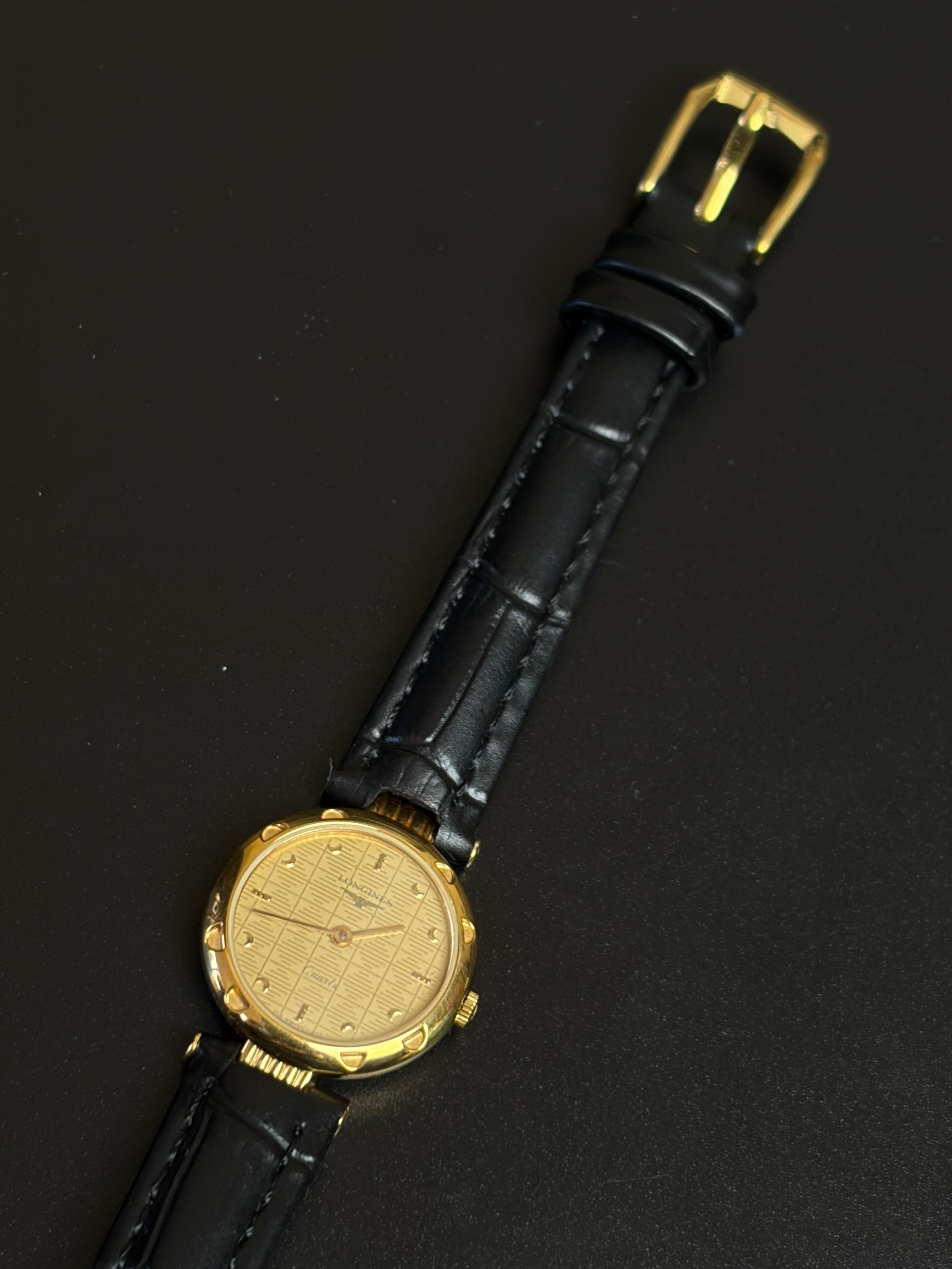 Longines Quartz Vintage Gold-Tone 23 mm