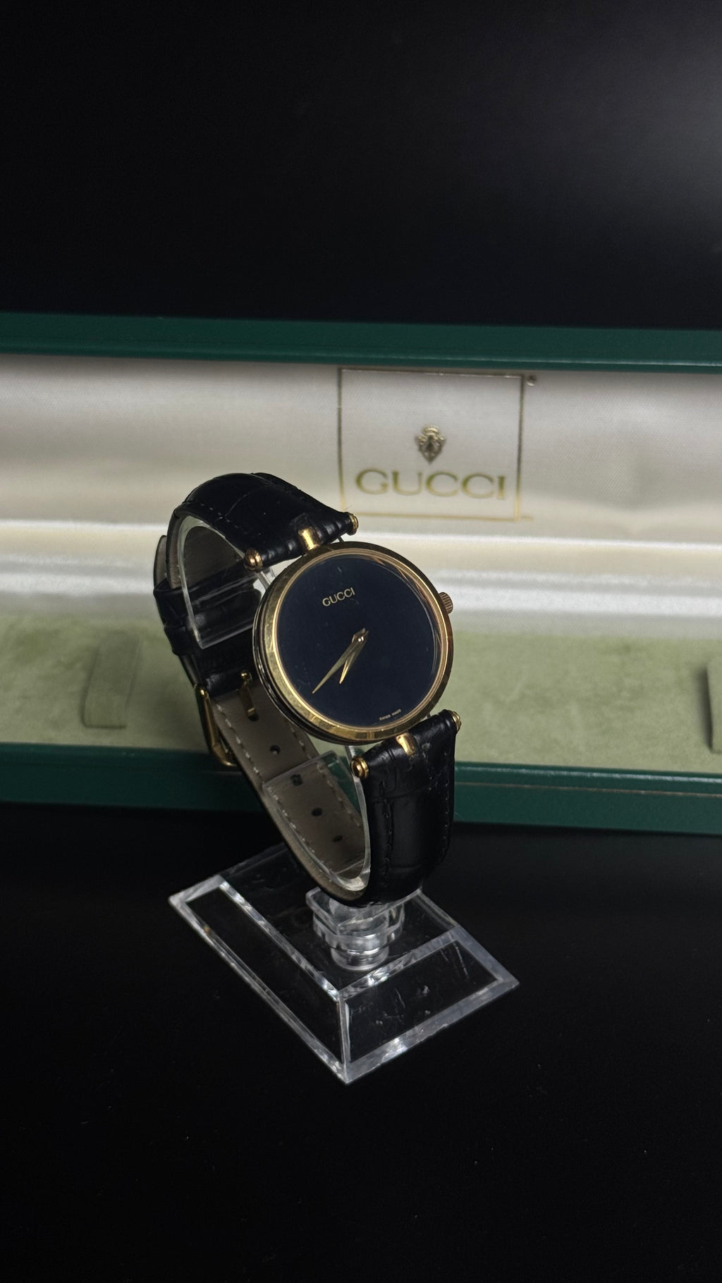 Gucci Vintage Swiss Made Sherry Line