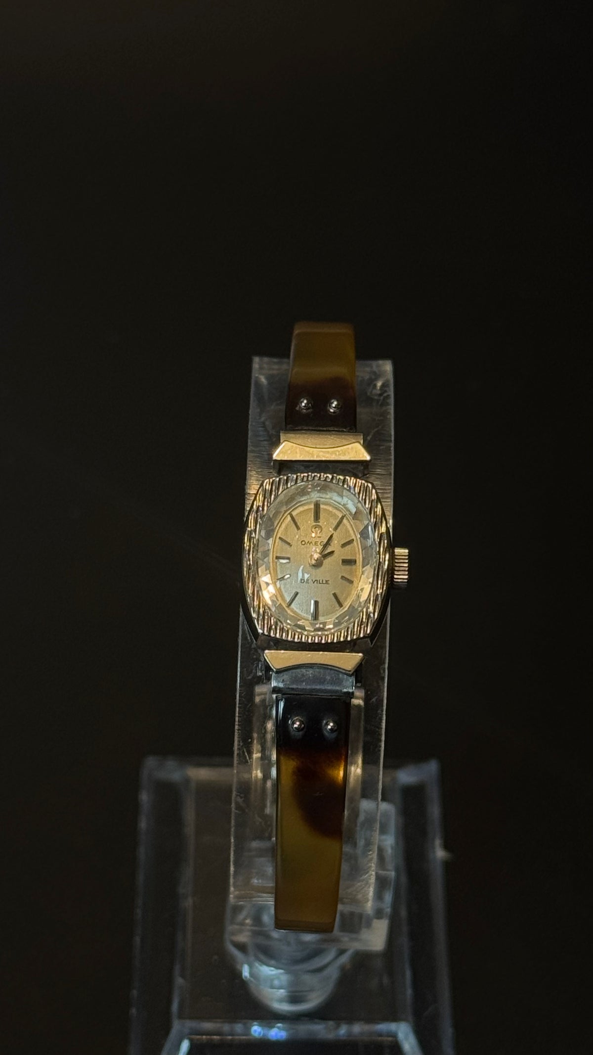 Omega De Ville Vintage – Tortoiseshell Bangle Watch