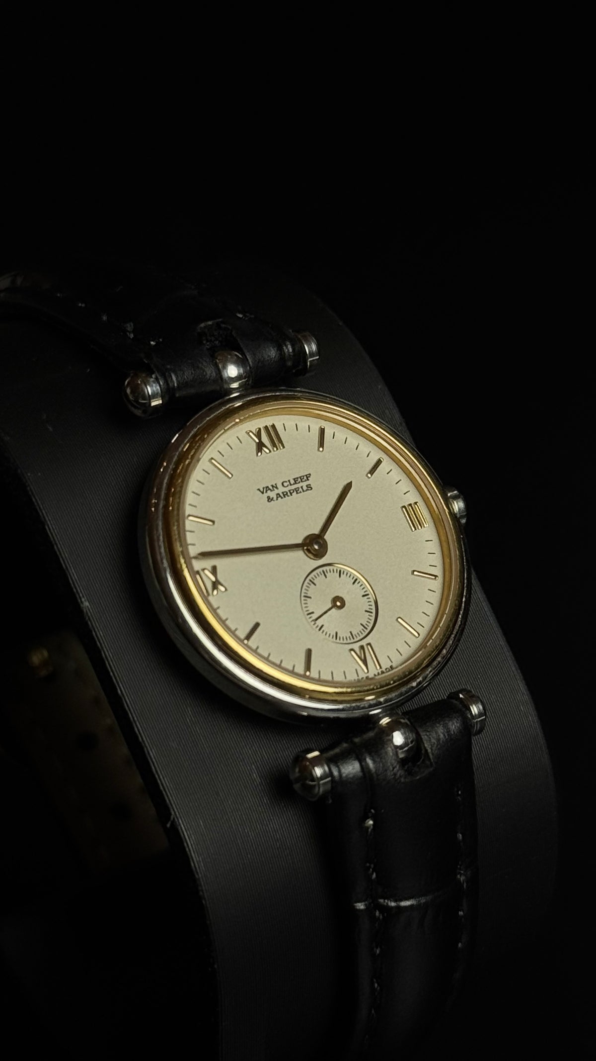Van Cleef & Arpels La Collection – vintage zegarek z małą sekundą