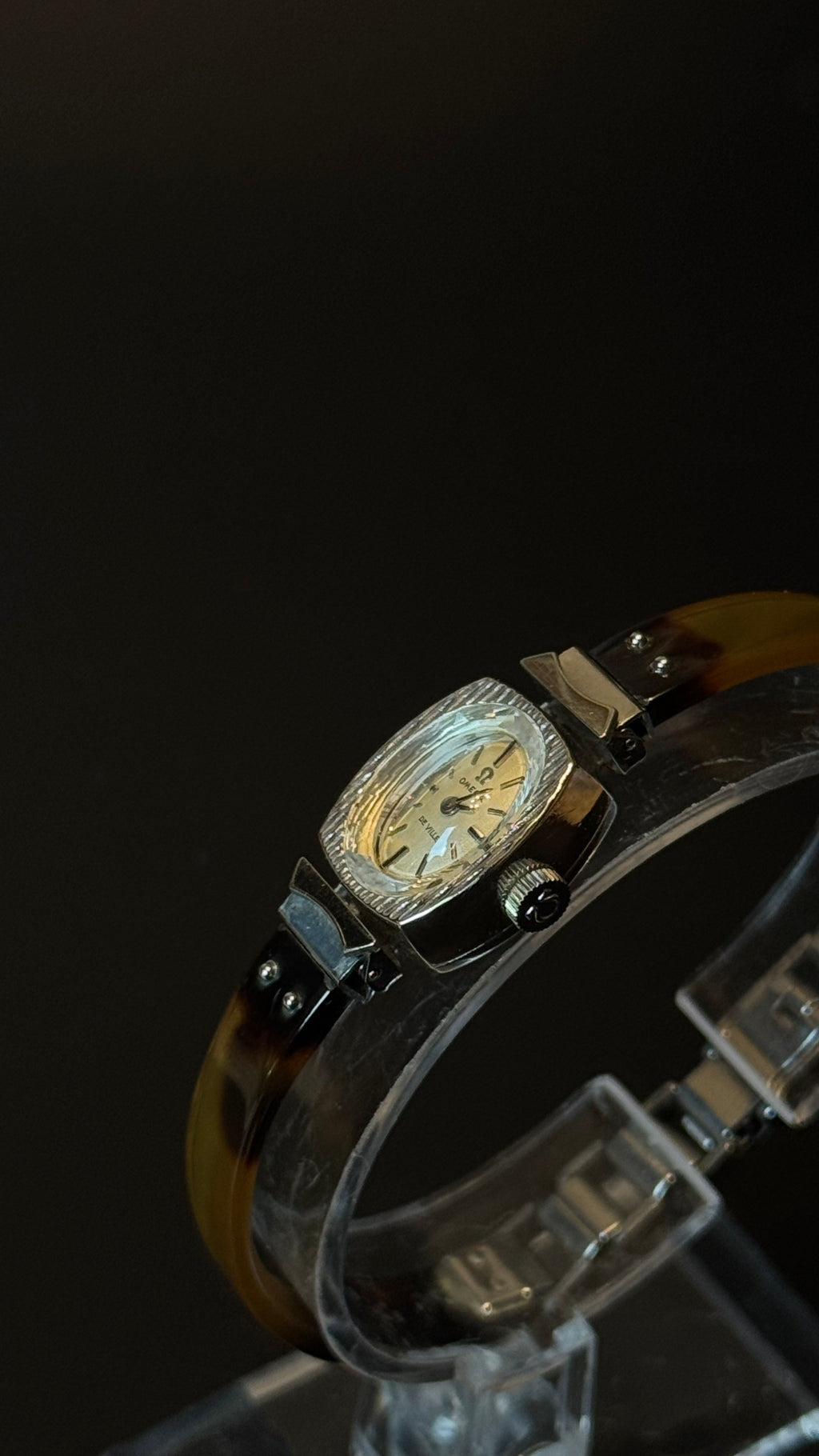 Omega De Ville Vintage – Tortoiseshell Bangle Watch
